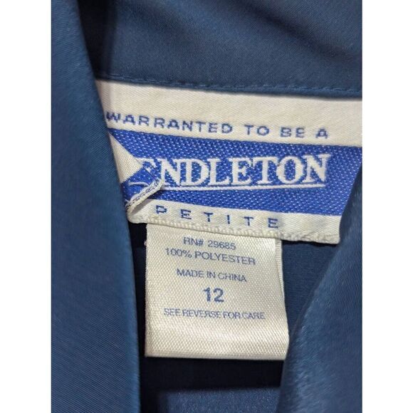 Pendleton Women's Multi-Color Plaid Double Breasted 3-Piece Set Size 10/12 - Picture 10 of 12